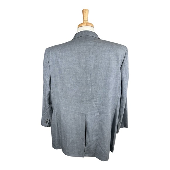 Brioni Light Blue Woven Current Lucca Wool Silk Men's Sportcoat Size 50R - Picture 6 of 10